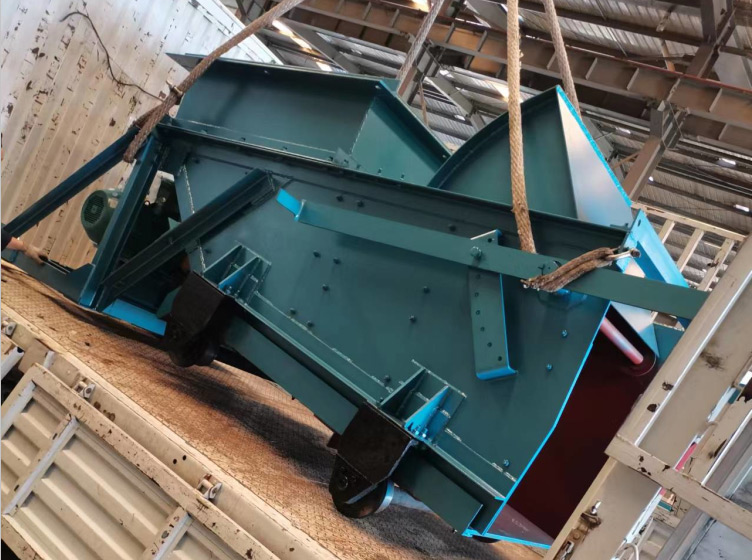 山東礦安重工生產的往復式給煤機發往山西呂梁